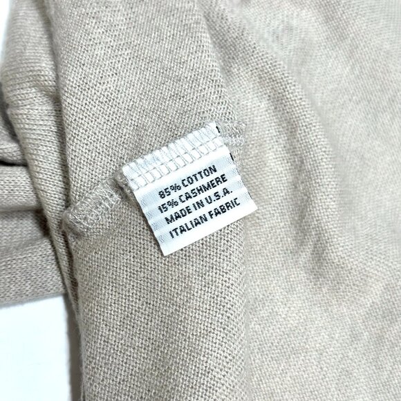 Bryn Walker Cashmere Shrug Cardigan Sweater Tie Front Waterfall Balletcore - Picture 6 of 10